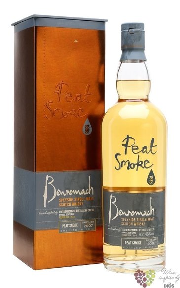 Benromach  Peat smoke  2009 Speyside whisky 46% vol.  0.70 l