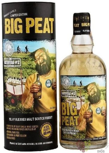 Big Peat  Vatertag batch Il.  blended malt Islay whisky 48% vol.  0.70 l