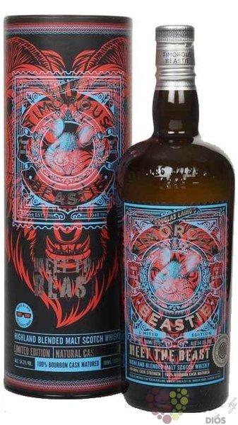 Timorous Beastie  Meet the Beast  Highland blended malt whisky Douglas Laing 54.3% vol. 0.70 l