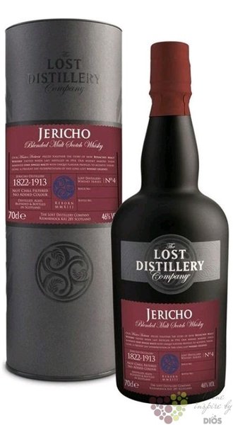 the Lost distillery „ Jericho ” blended malt Scotch whisky 43% vol.   0.70 l
