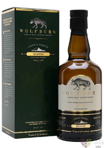 Wolfburn  Morven lightly peated  Highlands whisky 46% vol. 0.70 l