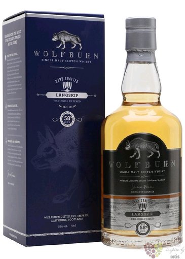Wolfburn  Langskip  Highlands whisky 58% vol. 0.70 l