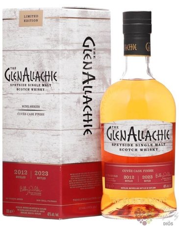 GlenAllachie 2012 „ Cuvee Wine Cask 2023 Release ” Speyside whisky 48% vol.  0.70 l