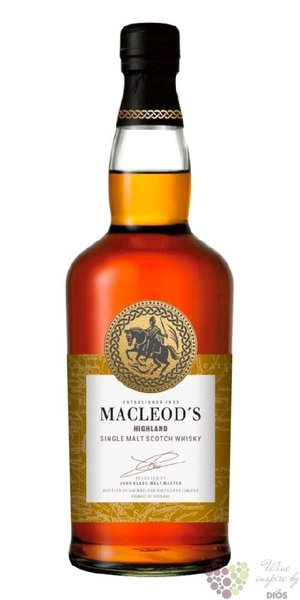 Macleods Regional Malts „ Highland ” malt Scotch whisky 40% vol.  0.70 l