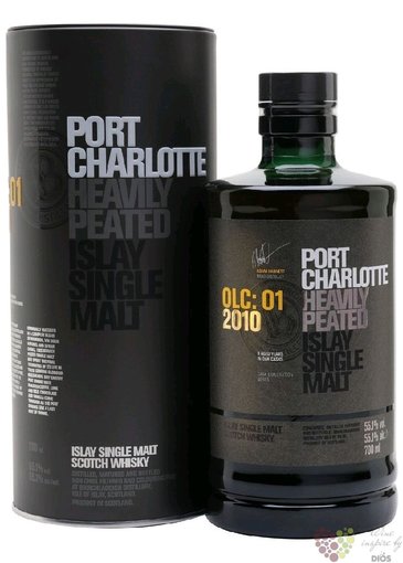 Port Charlotte 2010 „ OLC:01 ” Islay whisky by Bruichladdich 55.1% vol.  0.70 l