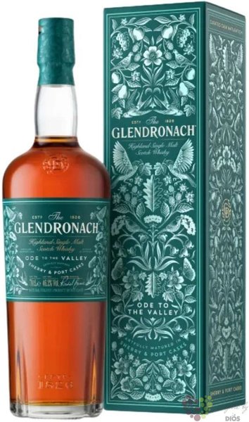 GlenDronach Masters Anthology  Ode To The Valley  Highland whisky 46.2% vol.  0.70 l