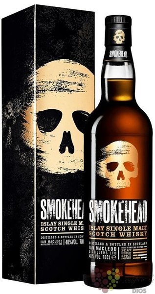 Smokehead „ Classic ” Islay whisky by Ian MacLeod 43% vol. 0.70 l