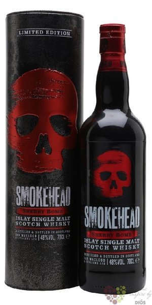 Smokehead „ Sherry Bomb ” Islay whisky by Ian MacLeod 48% vol. 0.70 l
