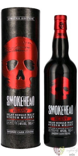 Smokehead „ Sherry Blast ” Islay whisky by Ian MacLeod 48% vol. 0.70 l