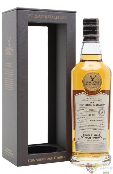 Glen Keith  Gordon &amp; MacPhail Cask strength  1993 Speyside whisky 54.7% vol.  0.70 l