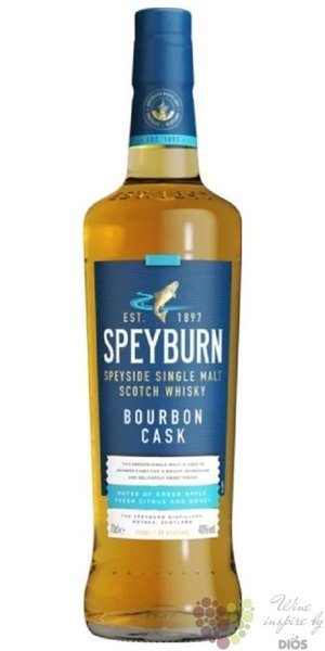 Speyburn „ Bourbon Cask ” single malt Speyside whisky  40% vol.  0.70 l