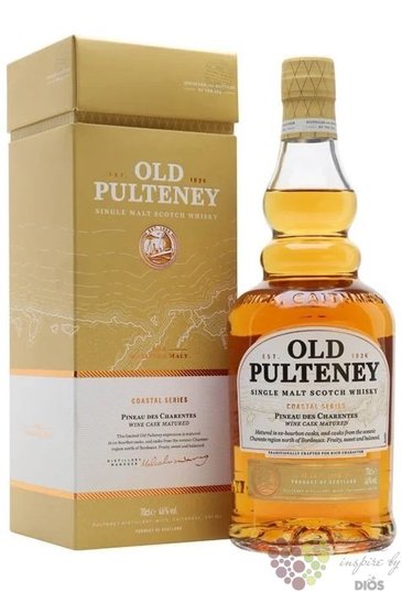 Old Pulteney  Coastal Pineau de Charentes  single malt Highland whisky 46% vol.  0.70 l