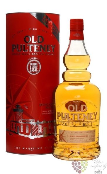 Old Pulteney lighthouse „ Duncansby Head ” single malt Highland whisky 46% vol.1.00 l
