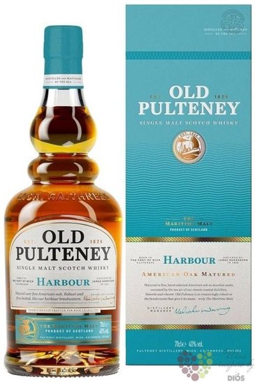 Old Pulteney  Harbour  single malt Highland whisky  40% vol.  0.70 l