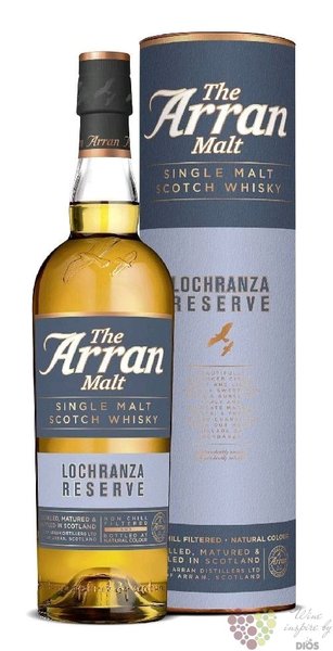 the Arran „ Lochranza reserve ” single malt Arran whisky 43% vol.  0.70 l