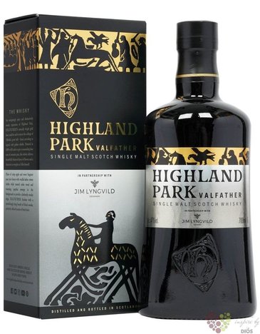 Highland Park Viking legende „ Valfather ” single malt Orkney whisky 47% vol.  0.70 l