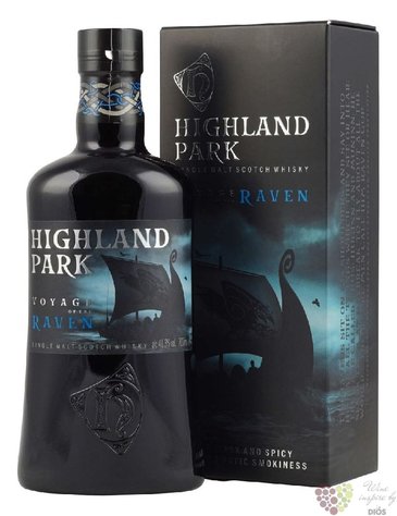 Highland Park „ Voyage of the Raven ” single malt Orkney whisky 41.3% vol.  0.70 l