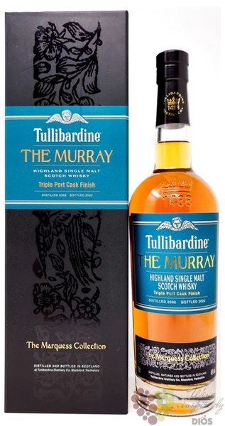 Tullibardine  Murray 2008 - 2022 Triple Port  single malt Highland whisky  46% vol.  0.70 l