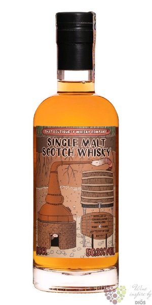 Craigellachie „ that Boutique-y batch.7 ” aged 10 years Speyside whisky 50.3% vol.  0.50 l