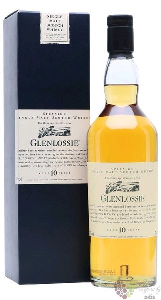 Glenlossie „ Flora &amp; Fauna Series ” aged 10 years Speyside whisky 43% vol.  0.70 l