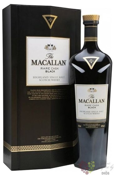 Macallan 1824 series  Rare cask black  Speyside whisky 48% vol.  0.70 l