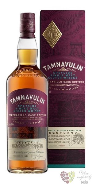 Tamnavulin „ Tempranillo ” Speyside whisky 40% vol.  1.00 l