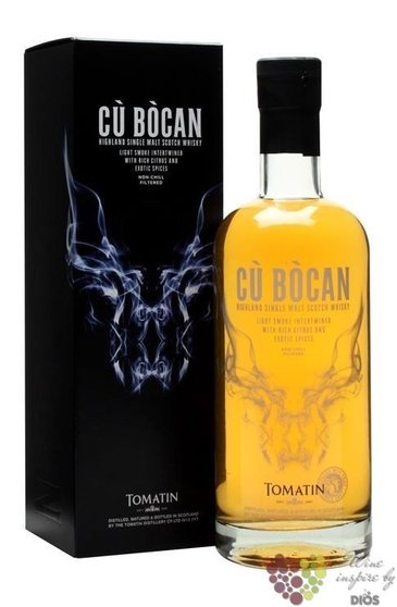 Tomatin „ Cu Bocan ” Speyside single malt whisky 46% vol.  1.00 l
