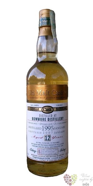 Bowmore 1995  Old malt cask  12y Douglas Laing &amp; Co 50% vol.  0.70 l