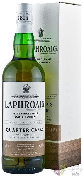 Laphroaig  Quarter cask  single malt Islay whisky 48% vol.  0.70 l