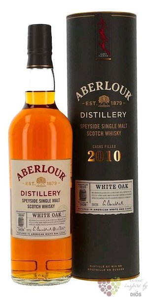 Aberlour 2010 „ White oak ” single malt Speyside whisky 40% vol.  0.70 l