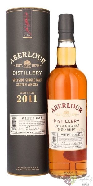 Aberlour 2011 „ White oak ” Speyside whisky 40% vol.  0.70 l