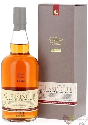 Glenkinchie 2007 „ Distillers edition 2019 ” Lowlands whisky 43% vol.  0.70 l