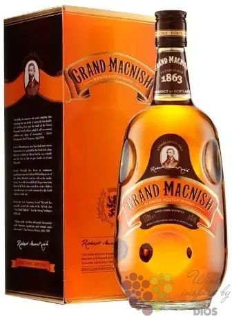 the MacNish Highland Single malt whisky by MacDuff 40% vol.  0.70l