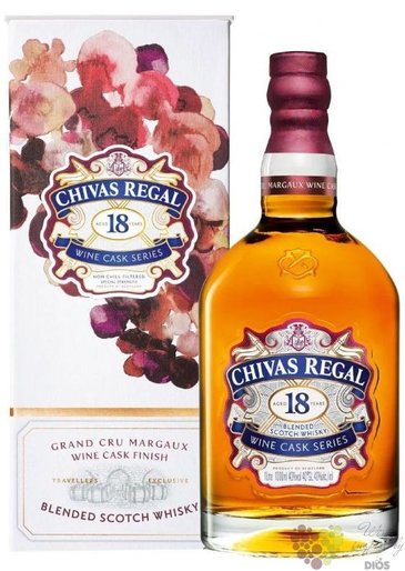 Chivas Regal „ Grand Cru Margaux cask ” aged 18 years Scotch whisky 48% vol. 1.00 l