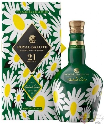 Chivas Royal Salute „ Richard Quinn Daisy ” aged 21 years Scotch whisky  40% vol.  0.70 l