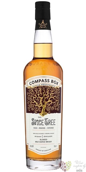 Compass Box  the Spice tree Extravaganza  blended malt Scotch whisky 46% vol.  0.70 l