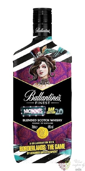 Ballantines True Music Icons  Borderlands MOXXIS Bar 2  Scotch whisky 40% vol. 0.70 l