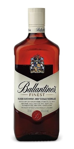 Ballantines  Finest  blended Scotch whisky 40% vol.  1.00 l