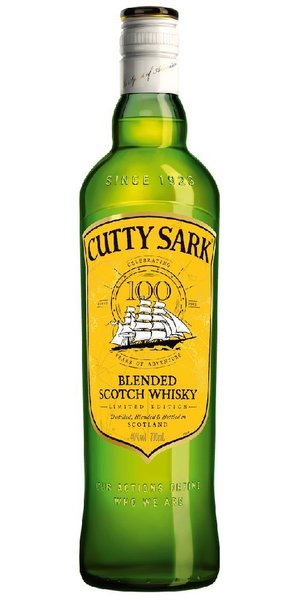 Cutty Sark blended Scotch whisky by Berry Bros &amp; Rudd 43% vol.  0.70 l