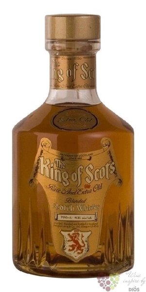 King of Scots „ Rare &amp; Extra Old ” premium scotch whisky  by Douglas Laing &amp; Co40% vol.  0.7