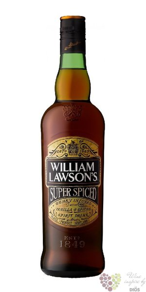 William Lawsons „ Super Spiced ” flavored Scotch whisky 35% vol.   1.00 l
