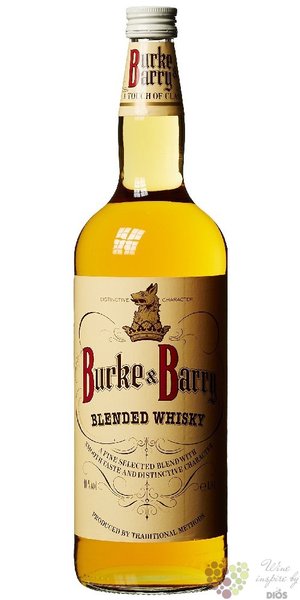 Burke &amp; Barry blended Scotch whisky 40% vol.  1.00 l