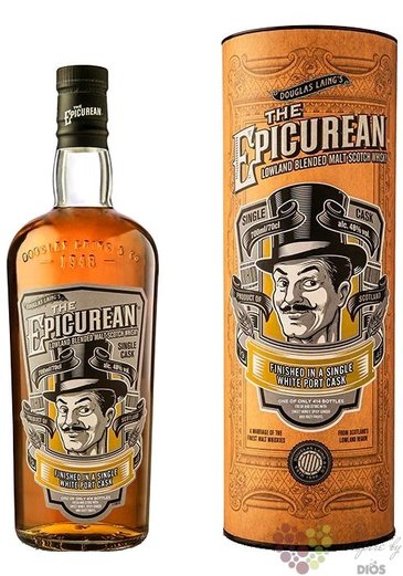 Douglas Laing  the Epicurean White Porto cask  Lowland whisky 48% vol.  0.70 l