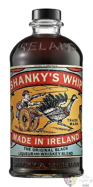 Shankys Whip original irish whisky liqueur by Biggar a Leith 33% vol.  0.70 l