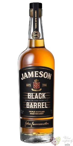 Jameson  Black barrel  premium Irish whiskey 40% vol.  0.70 l