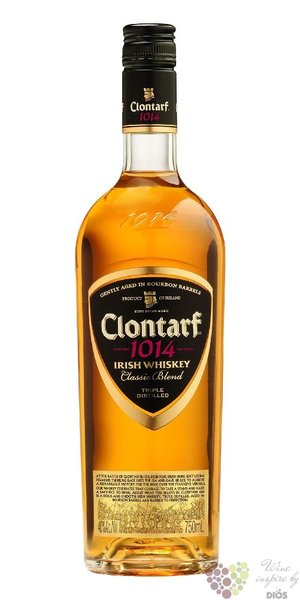 Clontarf 1014 „ Classic blend ” Irish blended whiskey 40% vol.  0.70 l