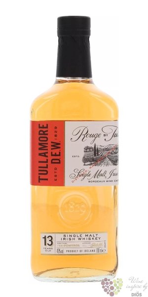 Tullamore Dew „ Rouge ” aged 13 years Irish whiskey 40% vol.  0.70 l