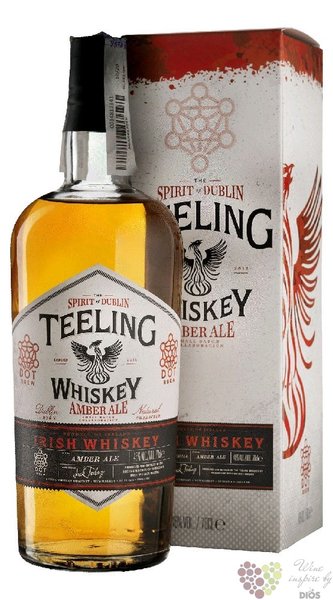 Teeling collaboration  Amber Ale cask  small batch Irish whiskey 46% vol.  0.70 l