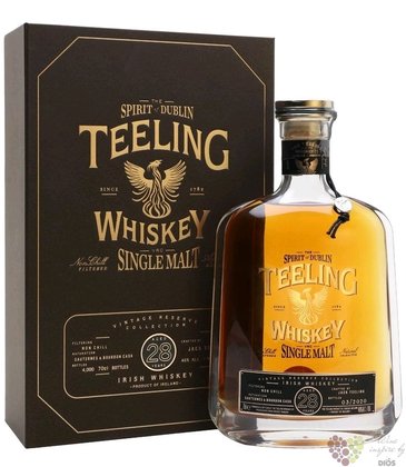 Teeling Single cask 1991  Sauternes cask  aged 28 years Irish whiskey 46% vol.  0.70 l