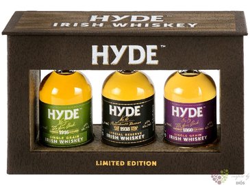 Hyde „ Tasting set ” Irish whiskey  3x0.05 l